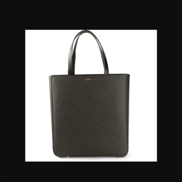 YSL Saint Laurent Leather Tote, MUSEUM BAG SHOULDER Bag - Picture 2 of 9